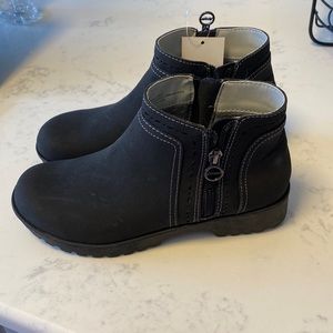 Black booties